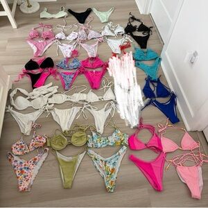 18x Bikini Collection + 2x Bikini Bottoms and 1x PacSun Bikini Top